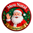 Logomarca Meu Natal Mágico - transparente